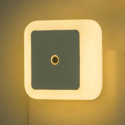 Plug-In LED Night Light Automatic Sensor Energy-Efficient