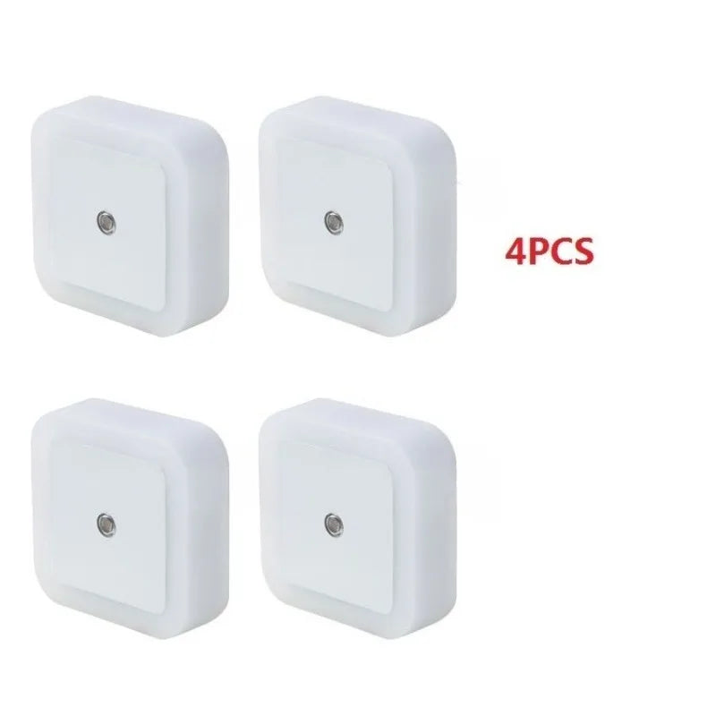 Plug-In LED Night Light Automatic Sensor Energy-Efficient