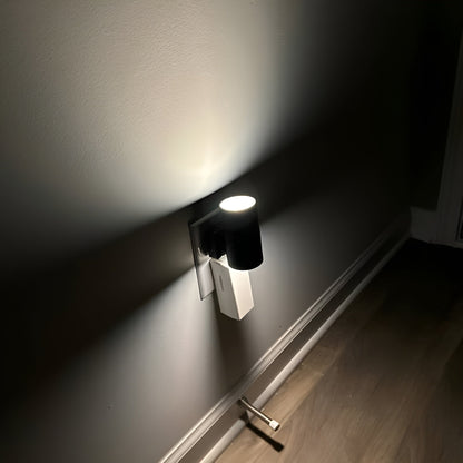 Plug-In Night Light Rotary Dimmer Warm White LED