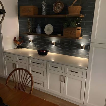 Plug-In Night Light Rotary Dimmer Warm White LED