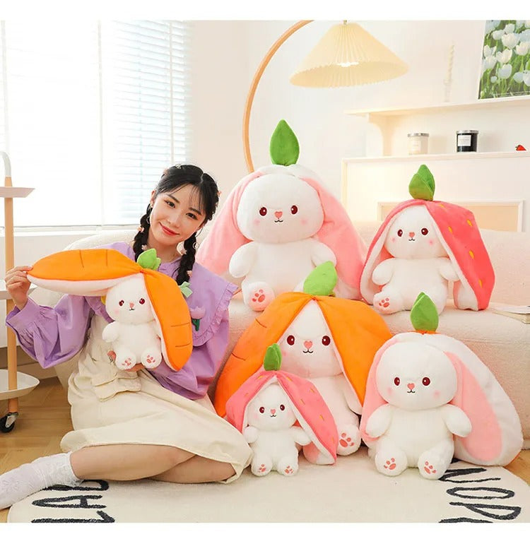 Plush Bunny Hidden Compartment Ultra-Soft