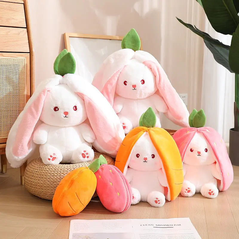 Plush Bunny Hidden Compartment Ultra-Soft