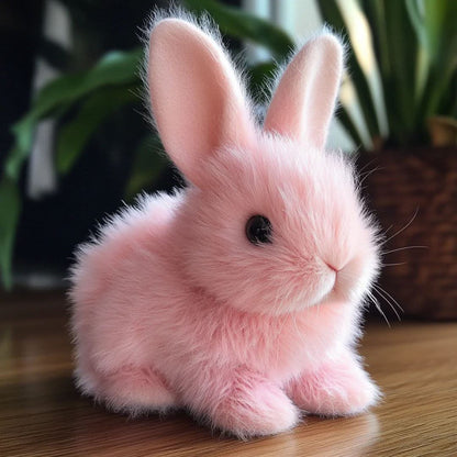 Plush Bunny Toy Interactive Hopping Movements & Sounds