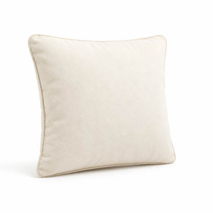 Plush Cotton-Blend Decorative Living Room Pillow
