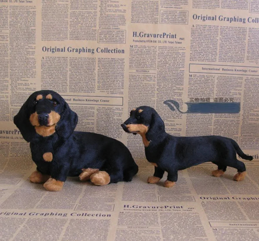 Plush Dog Toy Touch-Activated Lifelike Movement Soft Fur