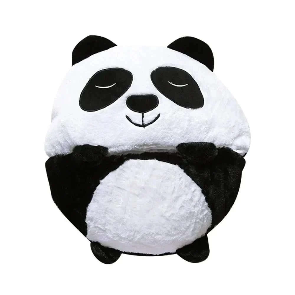 Plush Toy with Integrated Sleeping Bag Machine Washable