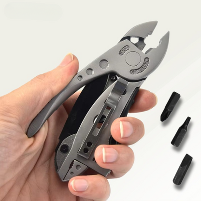 Pocket Multitool 9 Tools Stainless Steel