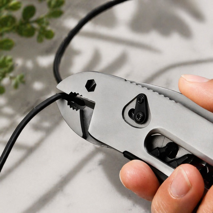 Pocket Multitool 9 Tools Stainless Steel
