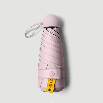 Pocket Umbrella UPF50+ Reinforced Canopy & Iron Ribs