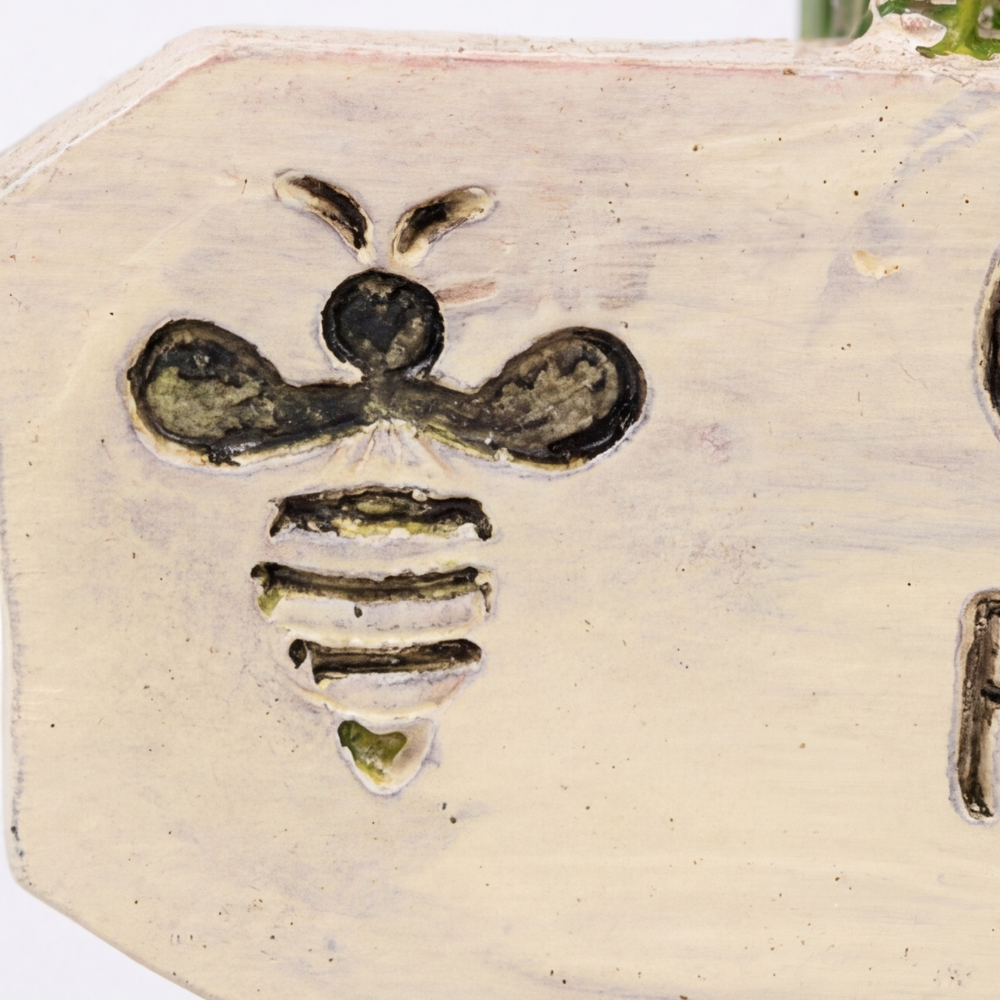 Pollinator Waterer Shallow Textured Dish & Weather-Resistant Resin