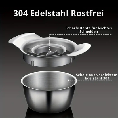 Pomegranate Deseeder Stainless Steel Integrated Bowl & Non-Slip Base