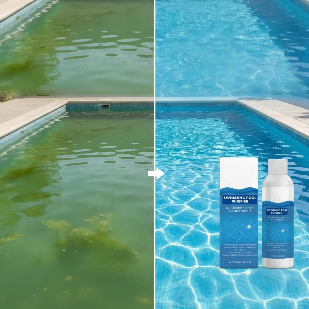 Pool Cleaning Liquid Chlorine-Free Fast Algae & Bacteria Control