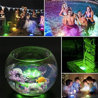 Pool Lights IP68 Waterproof RGB & Remote Battery-Powered