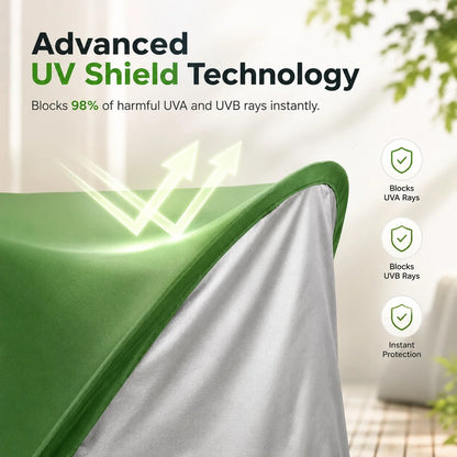Pop-Up Beach Tent UV Blocking Mesh Ventilation