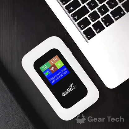 Portable 5G Wi-Fi Router for Fast, Secure Connections at Home and On the Go
