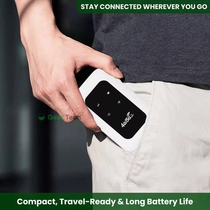 Portable 5G Wi-Fi Router for Fast, Secure Connections at Home and On the Go