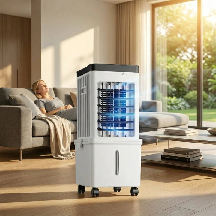 Portable Air Cooler 3-In-1 Cooling Humidifying Purifier