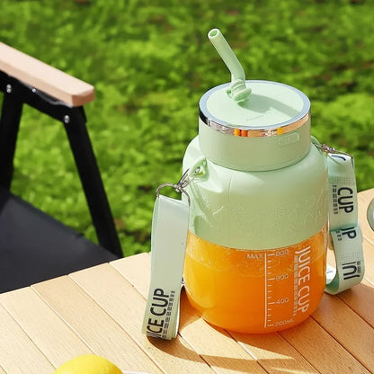 Portable Blender 10-Blade Stainless Steel USB Rechargeable
