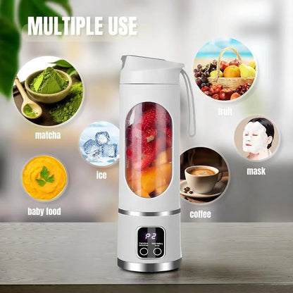 Portable Blender USB-C Rechargeable 450ml Capacity