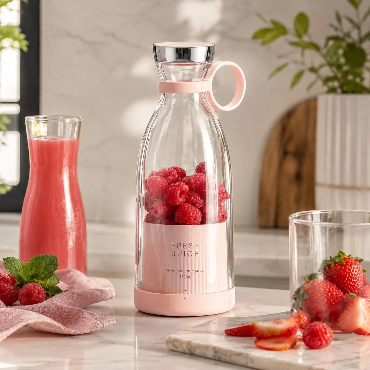 Portable Blender USB Rechargeable 350ml