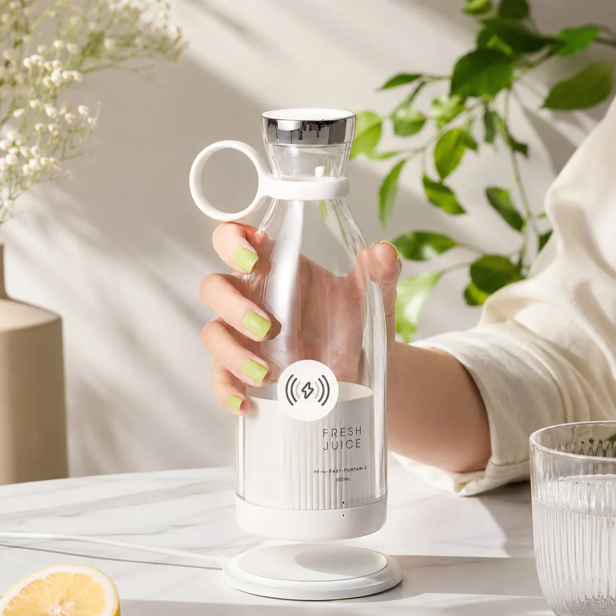 Portable Blender USB Rechargeable 350ml