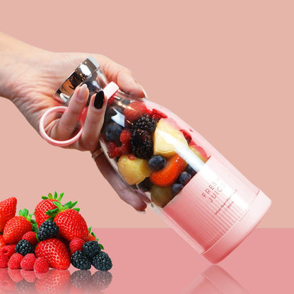 Portable Blender USB-Rechargeable 420 ml Stainless Steel Blades