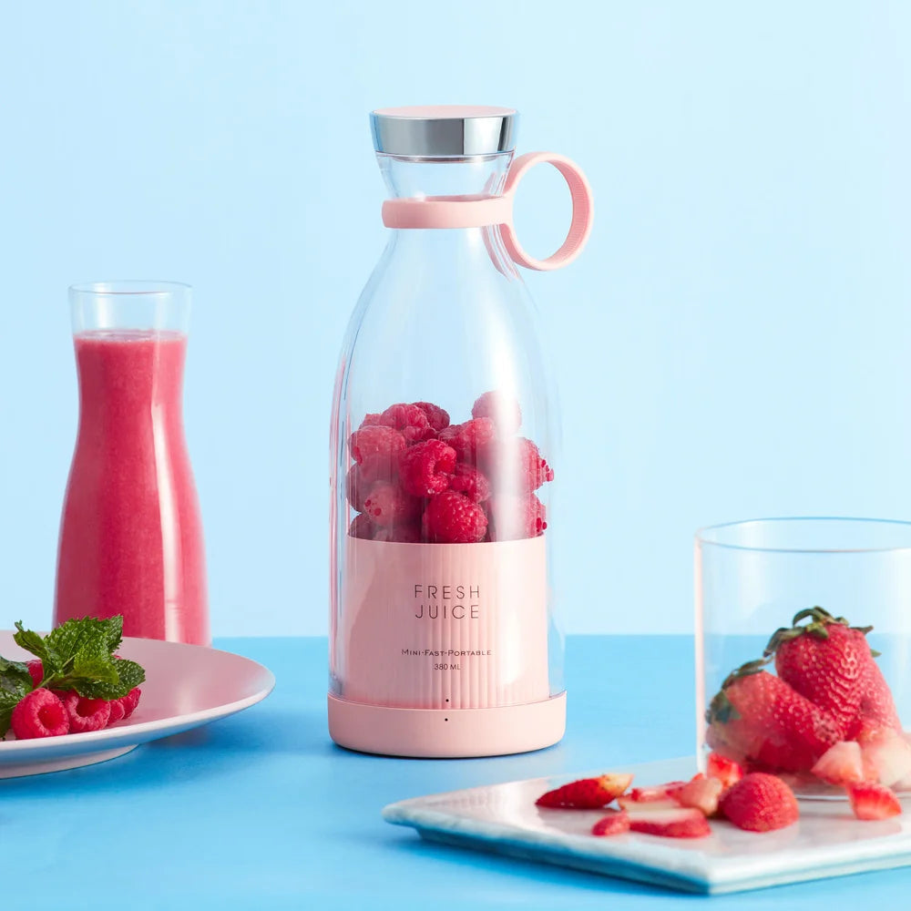 Portable Blender USB-Rechargeable 420 ml Stainless Steel Blades
