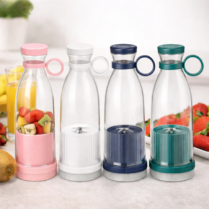Portable Blender USB Rechargeable High-Speed Stainless Steel Blades