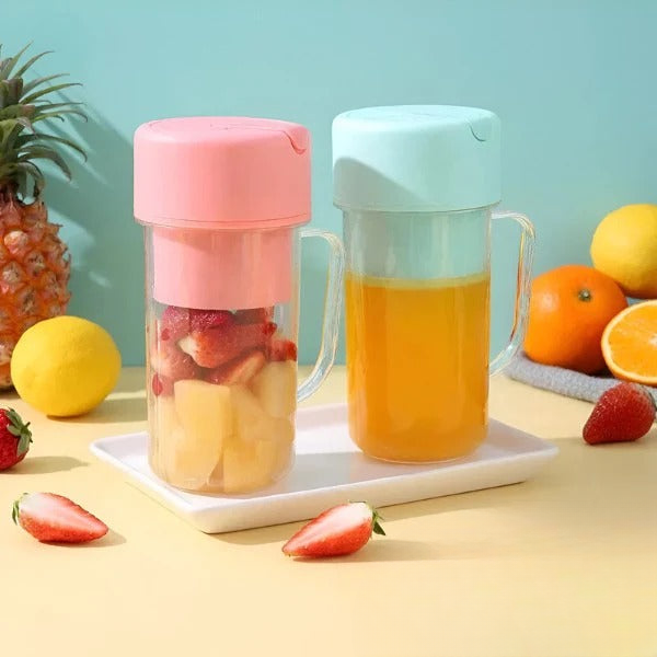 Portable Blender USB Rechargeable Stainless Steel Blades 420ml