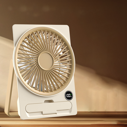Portable Fan USB Rechargeable Whisper-Quiet