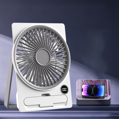 Portable Fan USB Rechargeable Whisper-Quiet
