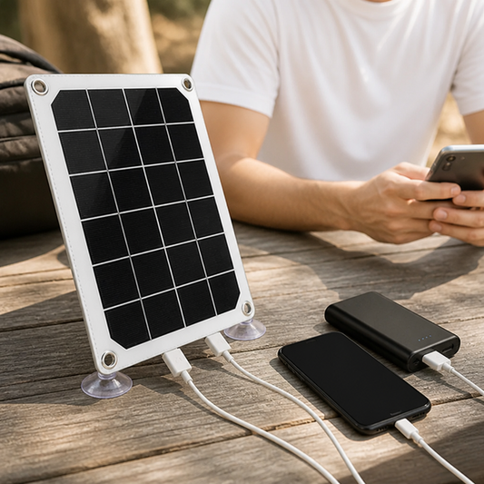 Portable Flexible 50W Solar Panel (Dual USB)