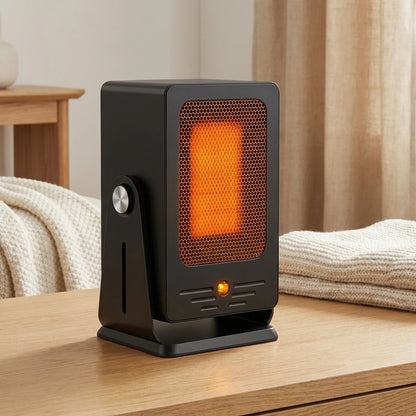 Portable Heater Convection Fan Adjustable Thermostat & Overheat Protection
