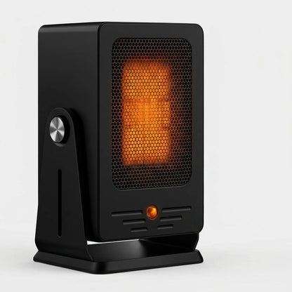 Portable Heater Convection Fan Adjustable Thermostat & Overheat Protection