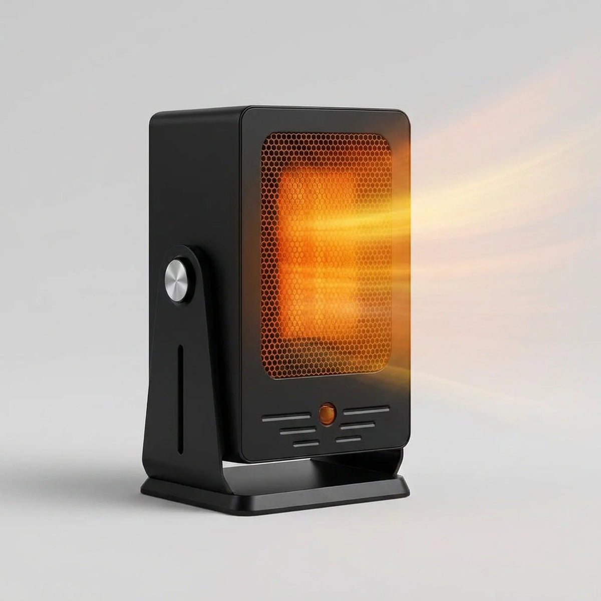 Portable Heater Convection Fan Adjustable Thermostat & Overheat Protection
