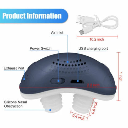 Portable Mini CPAP Device for Sleep Apnea & Snoring Relief – Alternative to CPAP