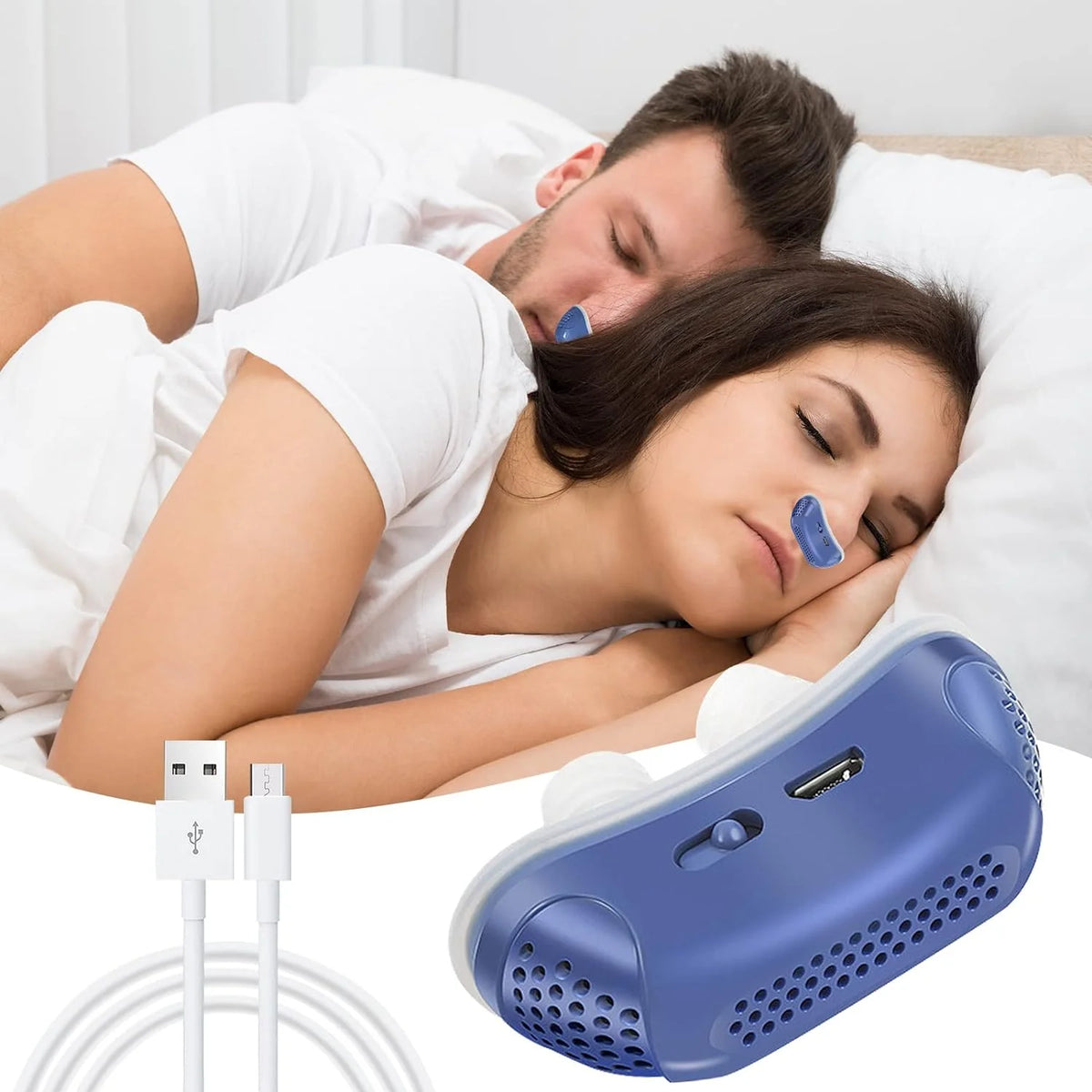 Portable Mini CPAP Device for Sleep Apnea & Snoring Relief – Alternative to CPAP
