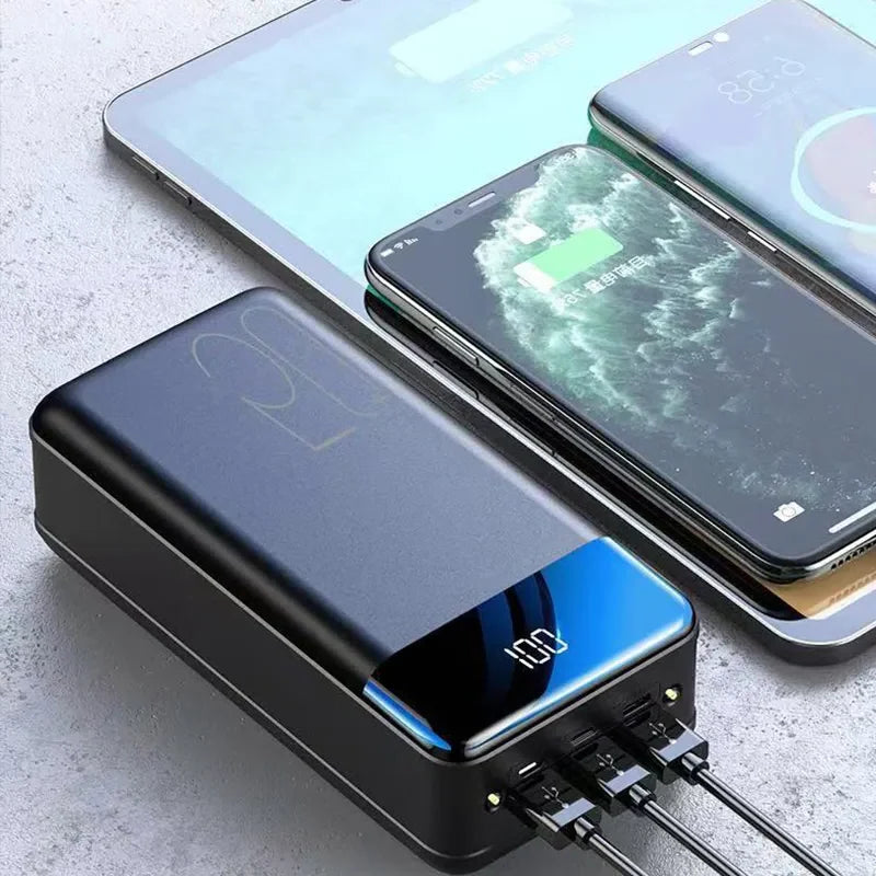 Portable Power Bank 100,000 mAh with Rapid Charging – Travel and Emergency Essential
