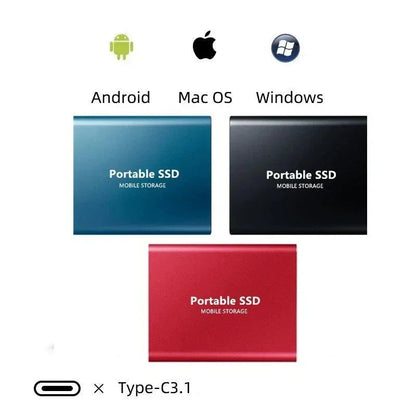 Portable SSD USB-C 128 GB 520 MB/s