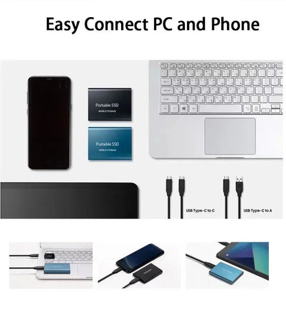 Portable SSD USB-C 128 GB 520 MB/s