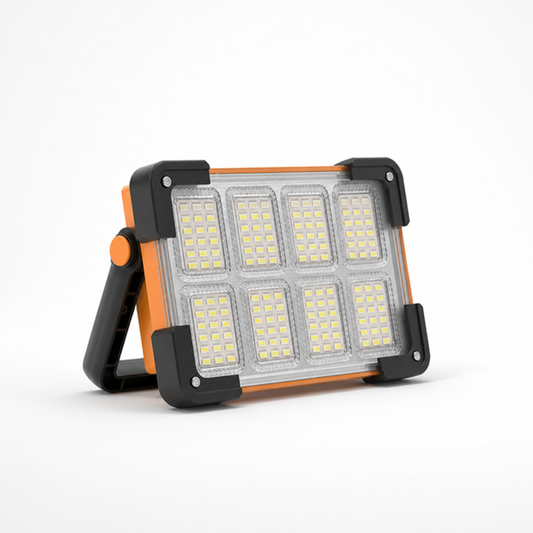 Portable Solar & USB Rechargeable LED Lamp (Power Bank)