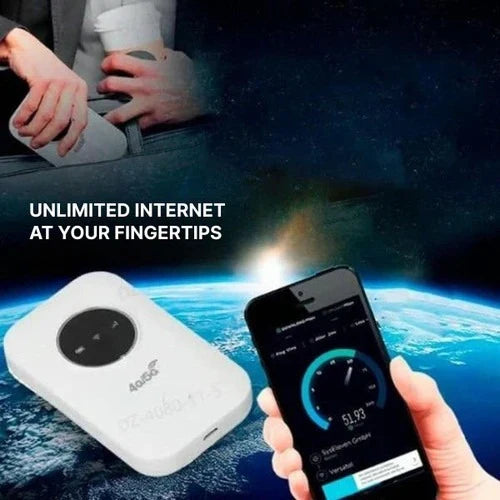 Portable Wi-Fi Router 5G Support Compact Travel Design