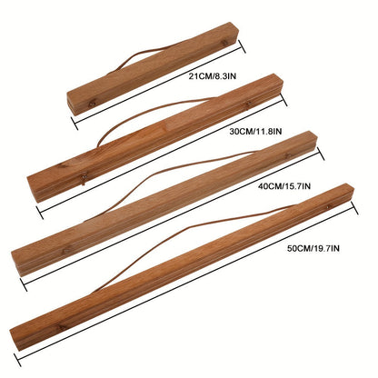Poster Hanger Magnetic Clamp Recycled Teak
