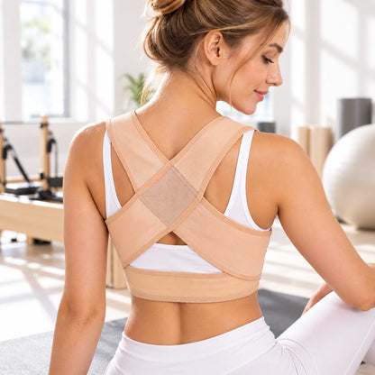 Posture Brace X-Back Adjustable Discreet Fit