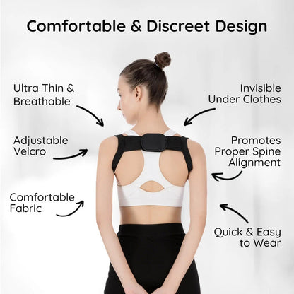 Posture Corrector Adjustable Breathable Back Support