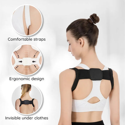 Posture Corrector Adjustable Breathable Back Support