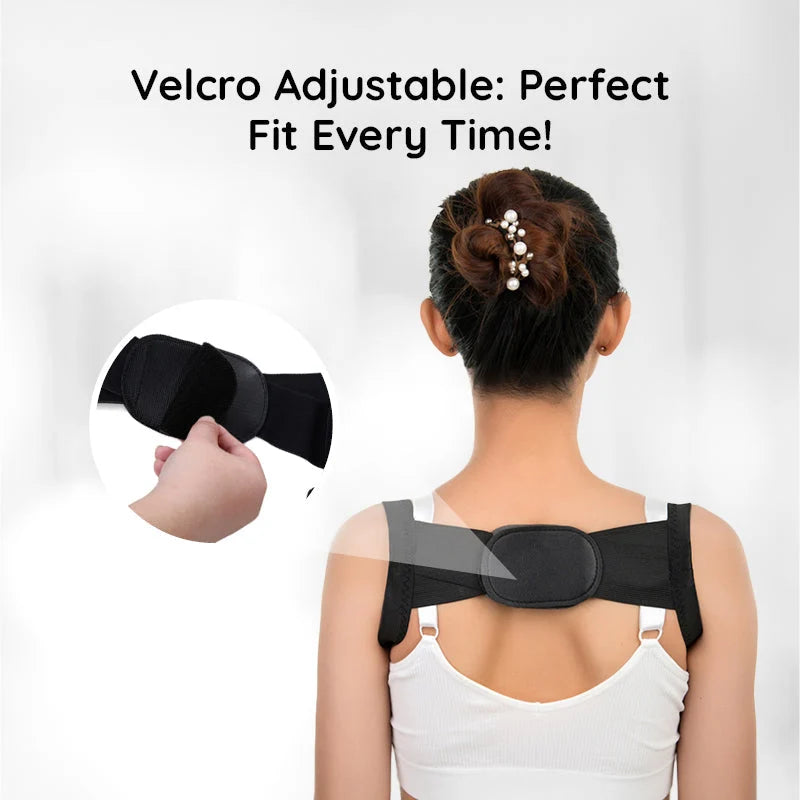 Posture Corrector Adjustable Breathable Back Support