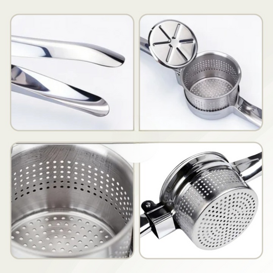 Potato Masher Stainless Steel Lump-Free Dishwasher Safe