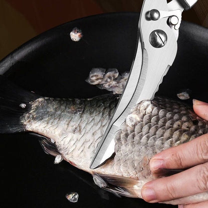 Poultry Shears Stainless Steel Bone Cutting & Fish Scaling