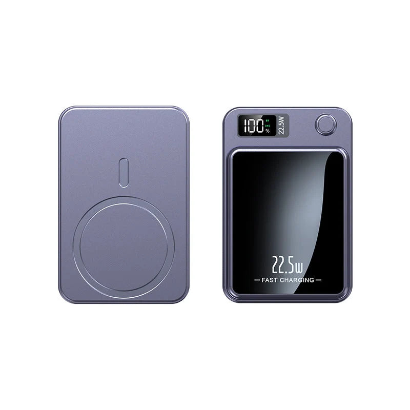 Power Bank Fast Wired & Qi Wireless Charging